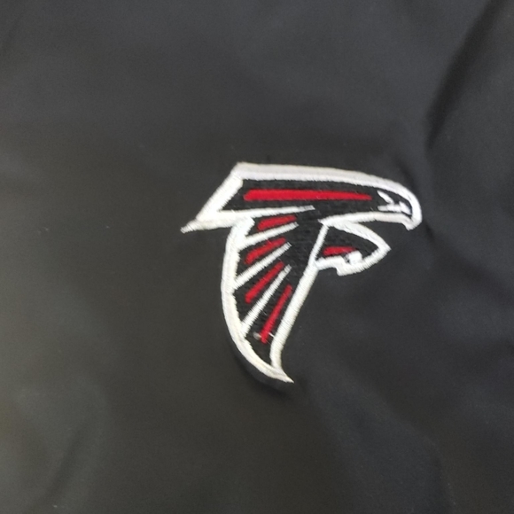 NFL light jacket falcon si black & white men's XXL - Picture 2 of 4
